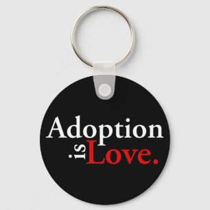 Chaveiro A adopção é amor