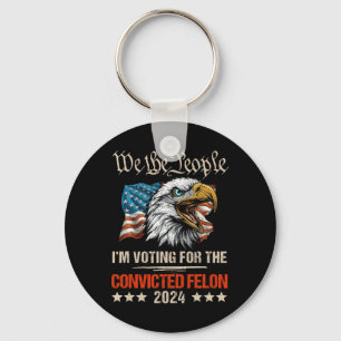 Chaveiro A Bandeira Americana Eagle Trump 2024 Nós, A Votaç