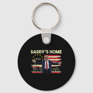 Chaveiro A Bandeira Americana Trump Daddys Casa As Pessoas