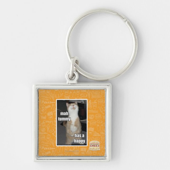 Chaveiro A barriga do Mah tem um feliz (Frente)