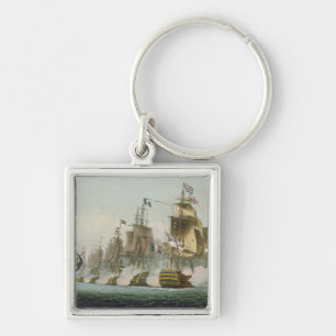 Chaveiro A batalha de Trafalgar, o 21 de outubro de 1805,