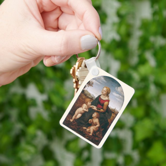 Chaveiro A Bela Jardineira por Rapahel (Mão)
