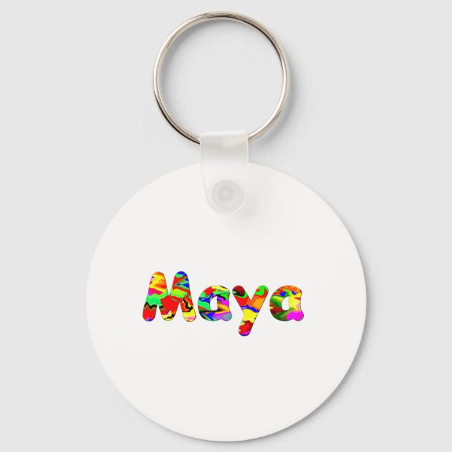 Chaveiro A cadeia-chave de Maya (Frente)