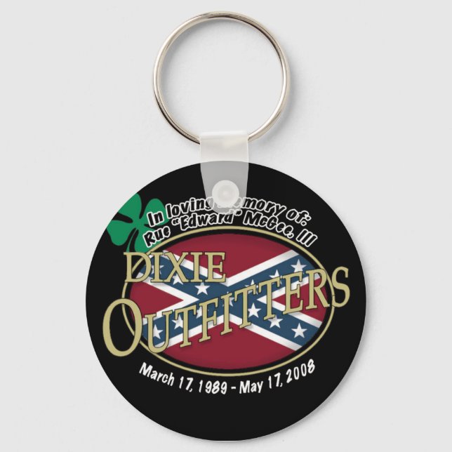 Chaveiro A cadeia-chave memorial Dixie Outfitters de Edward (Frente)