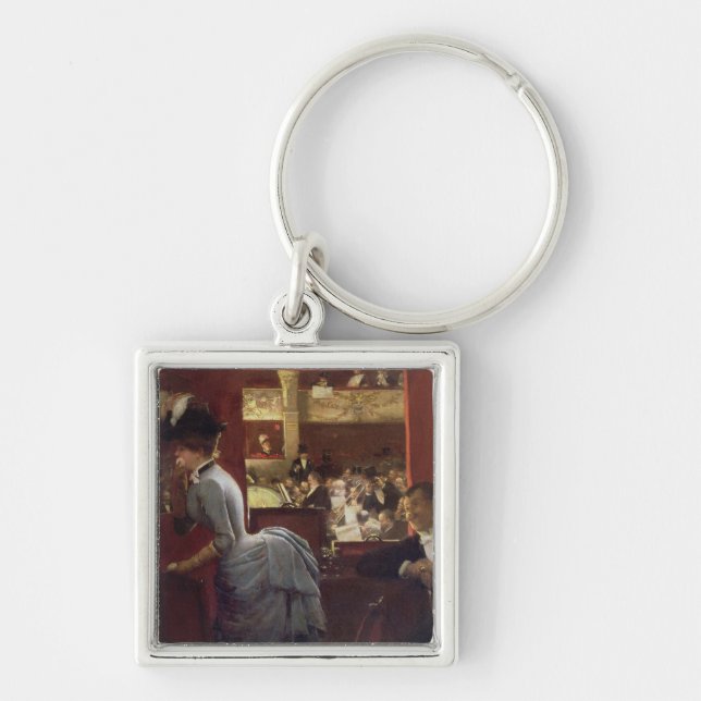 Chaveiro A caixa pelas tendas, c.1883 (Frente)