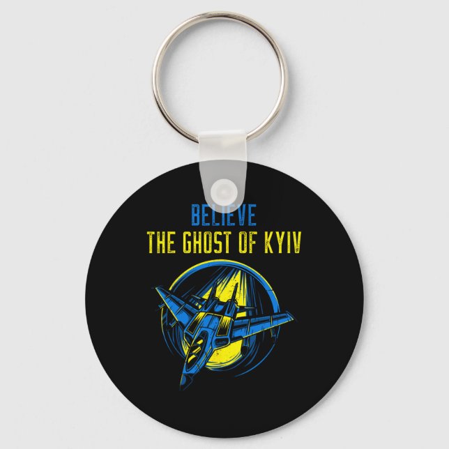 Chaveiro A Camisa do Fantasma de Kiev Acredite na Ucrânia E (Frente)