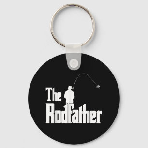 Chaveiro A Camisa do Rodfather Funny Fisherman T Camisa Mar