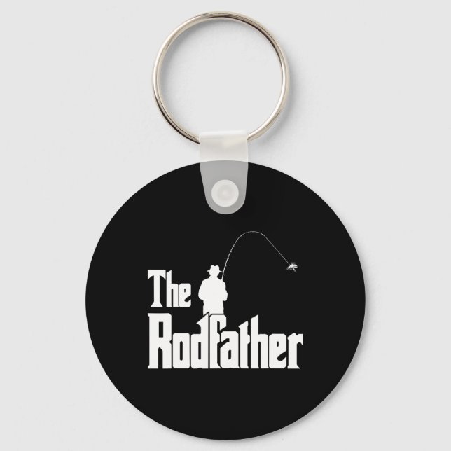 Chaveiro A Camisa do Rodfather Pescador Divertido Mar  (Frente)