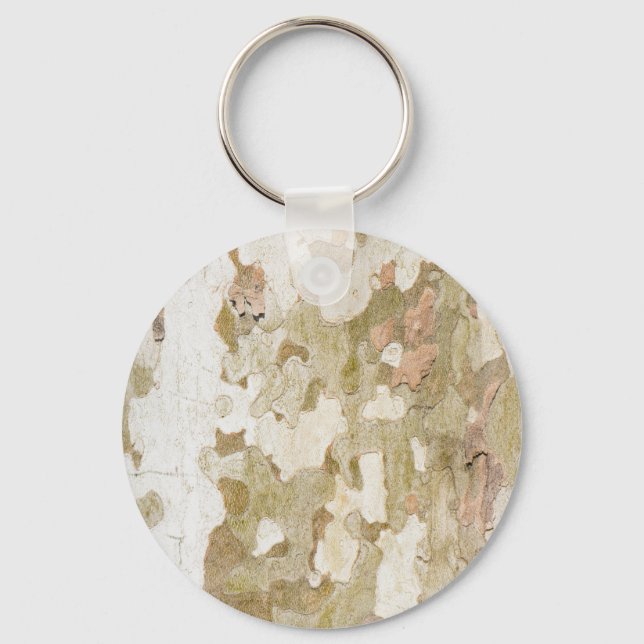 Chaveiro A camuflagem da árvore planificada parece um padrã (Frente)