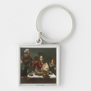 Chaveiro A ceia em Emmaus, 1601 (óleo e tempera)