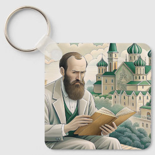 Chaveiro A citação de Fyodor Dostoyevsky, A IDIOT
