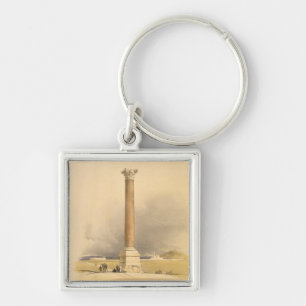 Chaveiro A coluna de Pompey, Alexandria, de "Egipto e de