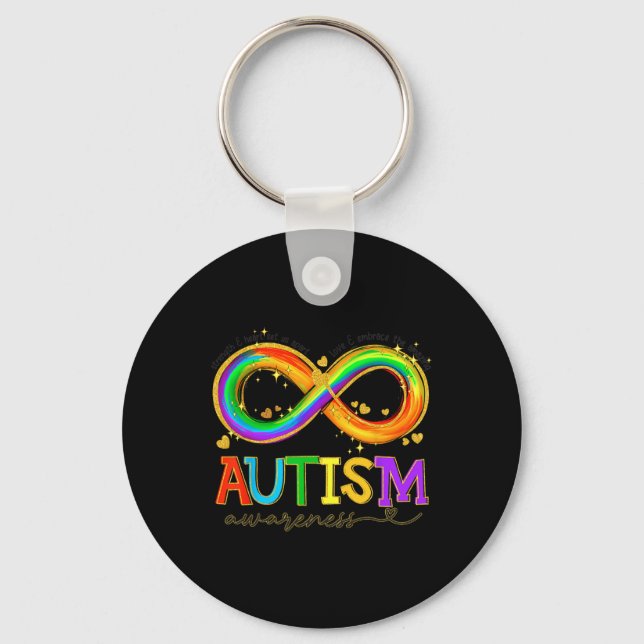Chaveiro A Consciência Autista E O Coração Nos Separam (Frente)
