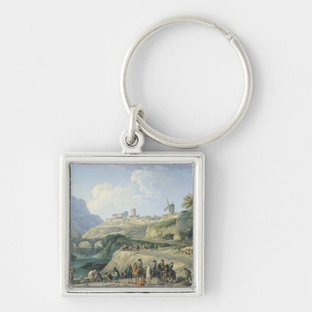 Chaveiro A construção de uma estrada, 1774 (Frente)