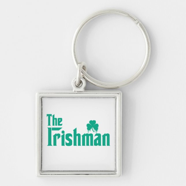 Chaveiro A Corrente da Chave do Irlandês (Frente)