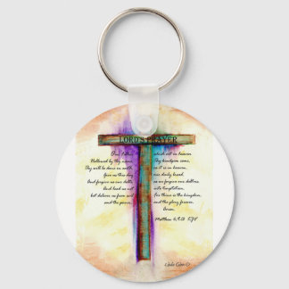 Chaveiro A Cruz de Oração do Senhor