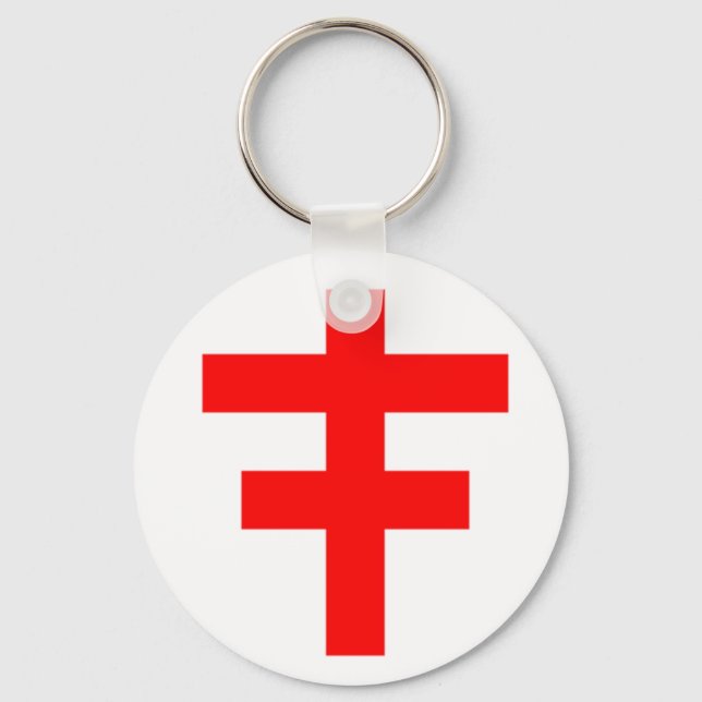 Chaveiro A cruz dos Cavaleiros Escoceses Templários (Frente)
