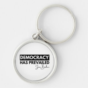 Chaveiro A democracia prevaleceu Joe Biden