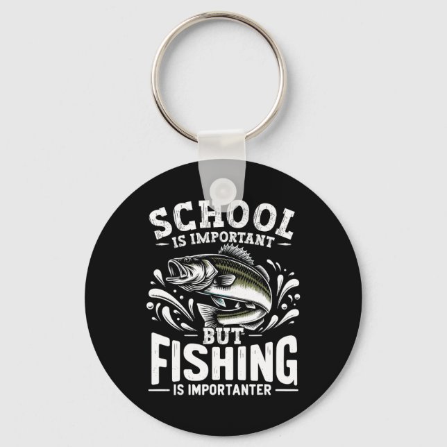 Chaveiro A Engraçada Escola De Pescadores De Pesca É Import (Frente)