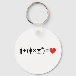 Chaveiro A Equação do Amor para as Mulheres