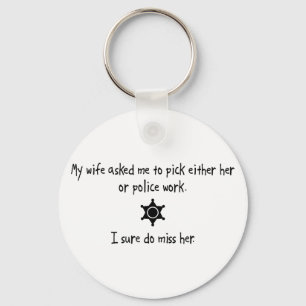 Chaveiro A esposa ou a polícia da picareta trabalham