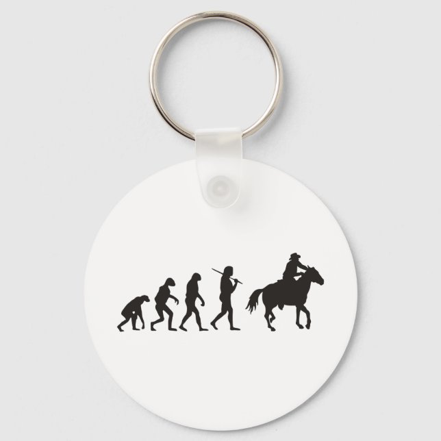 Chaveiro A Evolução Do Cowboy (Frente)