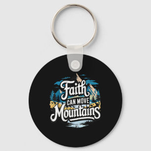Chaveiro A Fé Pode Mover Montanhas Jesus Religioso Cristão