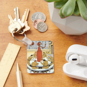 Chaveiro A ficção científica do vintage, cientistas do