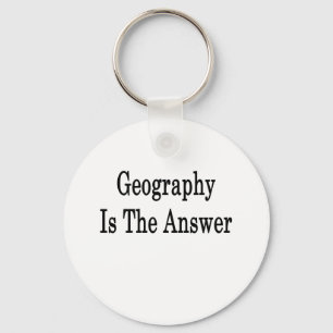 Chaveiro A geografia é a resposta