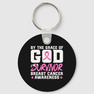 Chaveiro A Graça Deus, sou um Cancer de mama sobrevivente.