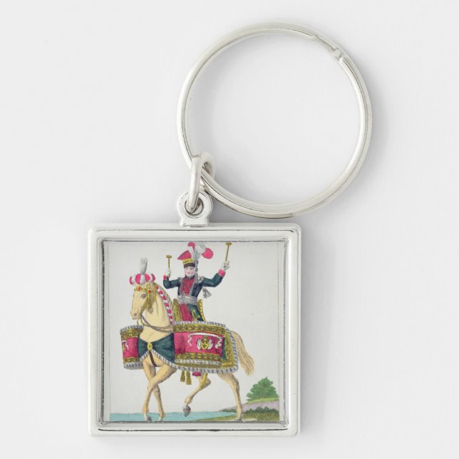 Chaveiro A guarda real: um Kettledrummer dos lanceiros, p (Frente)