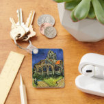 Chaveiro A Igreja em Auvers por Vincent van Gogh<br><div class="desc">A Igreja de Auvers (1890) de Vincent van Gogh é uma pintura religiosa de Apos impressionismo fino e arquitetônica. Uma mulher caminhando em direção à capela da vila com belas janelas de vidro manchado. Uma cena de arquitetura diária. Sobre o artista: Vincent Willem van Gogh (1853-1890) era um pintor Post...</div>