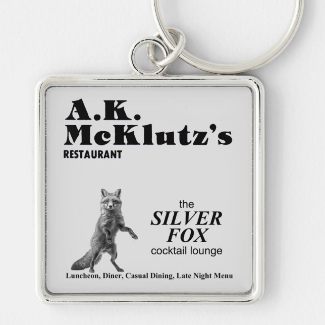 Chaveiro A. K. Restaurante McKlutz, Arlington Heights, IL (Frente)