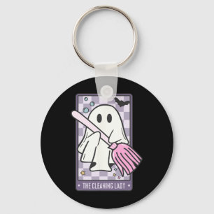 Chaveiro A Limpeza Lady Tarot Card Halloween