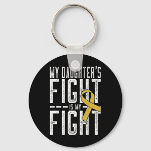 Chaveiro A Luta da Minha Filha É O Meu Cancer De Infância A