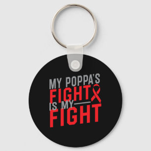 Chaveiro A Luta do meu pai é a Minha Luta Contra o Cancer S