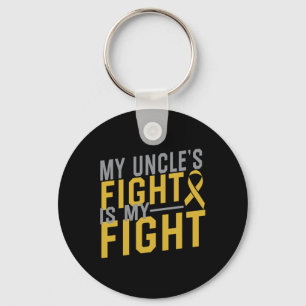 Chaveiro A Luta do Meu Tio é a Minha Luta Contra o Cancer d
