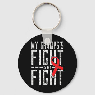 Chaveiro A Luta do Meu Vovô é a Minha Luta Contra o Cancer 