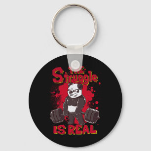 Chaveiro A Luta É Muito Engraçada Panda Gym Bodybuilding