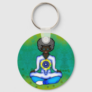 Chaveiro A luz azul da proteção
