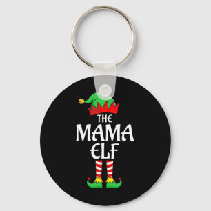 Chaveiro A Mama Elf Xmas que Corresponde à Família de Natal