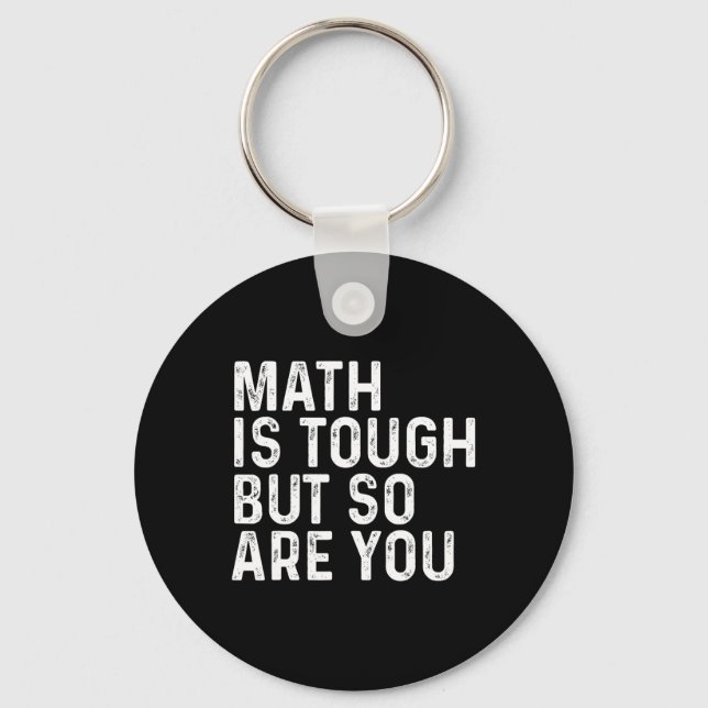 Chaveiro A Matemática É Difícil Mas Você Também É Professor (Frente)