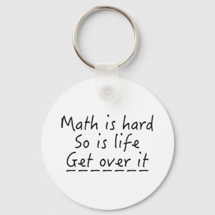 Chaveiro A matemática é dura