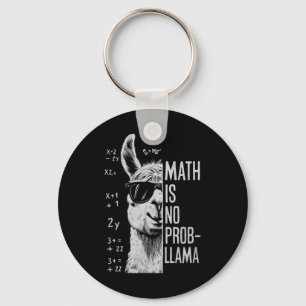 Chaveiro A Matemática Não É Prob-llama Llama Engraçado Home