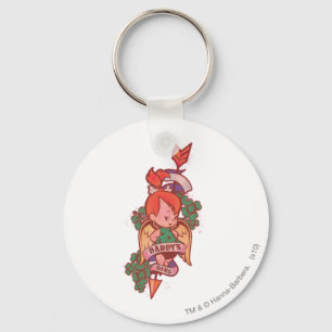 Chaveiro A menina do pai de PEBBLES™