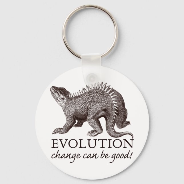 Chaveiro A mudança evolutiva pode ser boa! (Frente)