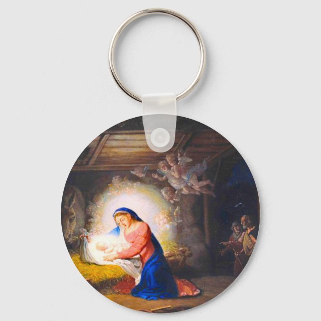 Chaveiro A Natividade do Cristo (Frente)