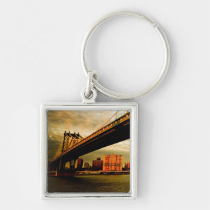 Chaveiro A opinião da ponte de Manhattan do lado de