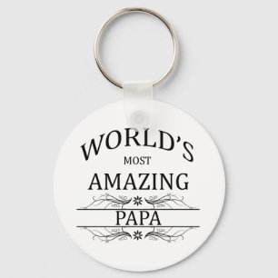 Chaveiro A papá a mais surpreendente do mundo