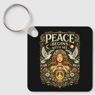 Chaveiro A Paz Começa Dentro